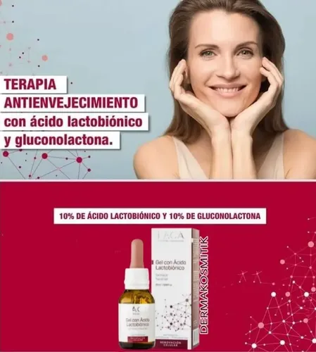 Gel Con Acido Lactobiónico Laca Antiage Peeling Renovador Momento de aplicación Día/Noche Tipo de piel Todo tipo de piel