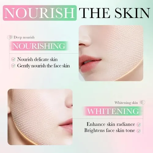 Crema Facial Nutritiva Niacinamida Extra Durazno 60ml Sadoer Todo Tipo De Piel Día/noche