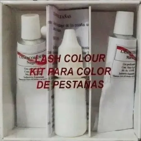 Kit Para Tintura De Pestañas Cejas 50 Servicios Lash Colour