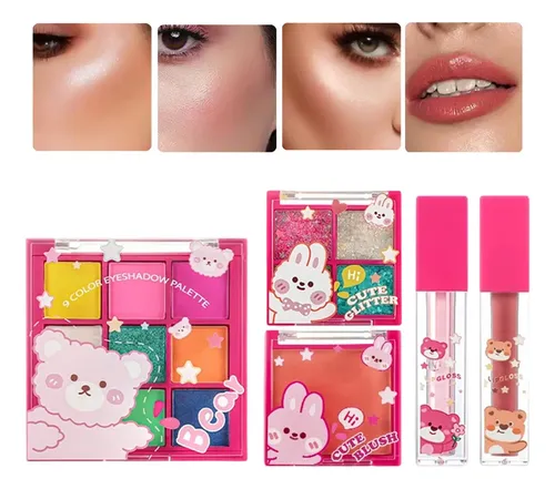 Kit De Maquillaje De Viaje | Set De Cosméticos Faciales