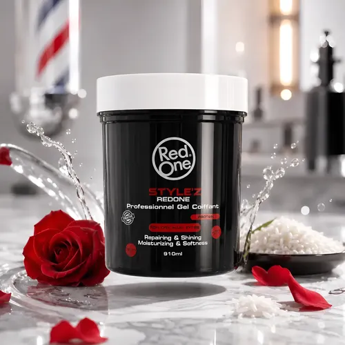 Red One Gel Extra Firme Fijador Con Proteina X910ml Barberia
