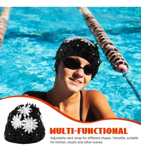 ` Gorro De Baño Impermeable Con Estampado Floral, U