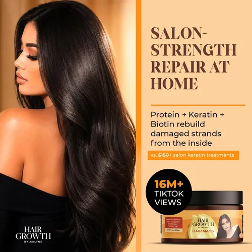 Mascarilla Capilar Hair Growth De Jailyne Ojeda Protein 236g