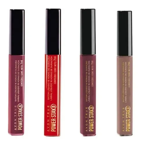 Avon Labial Liquido Power Stay Mate Color Dynamite Cherry