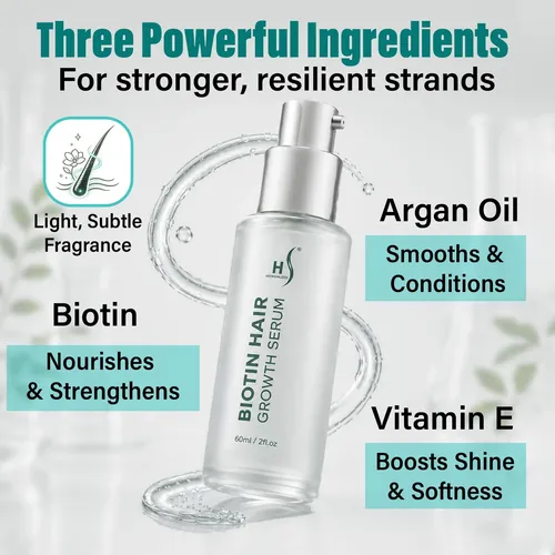Sérum Capilar De Biotina Herstyler Con Aceite De Argán, 2 On