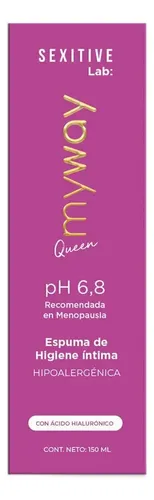 Espuma De Higiene Intima My Way Queen Sexitive