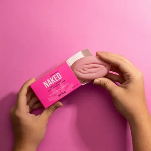 Jabón Íntimo Femenino My Pink Bar Naked Sexitive 1 Unidad