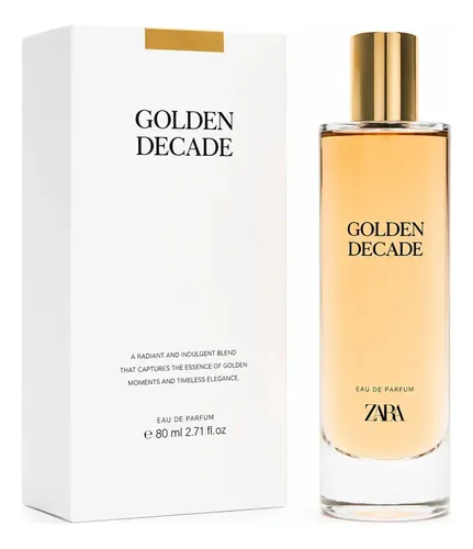 Perfume Zara Golden Decade Eau de Parfum 80ml Mujer
