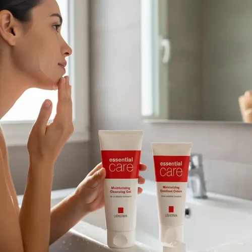 Kit Lidherma Essential Care Gel De Limpieza+ Crema Emoliente