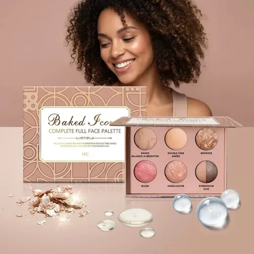 Paleta De Maquillaje Multifuncional Todo En Uno, Fórmula ..