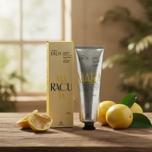 Crema Masajes Fluido Antiestres Cutaneo Natura Ekos Maracuya