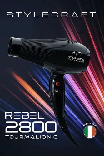 Stylecraft Secador De Pelo Rebel 2800 Tourmalionic