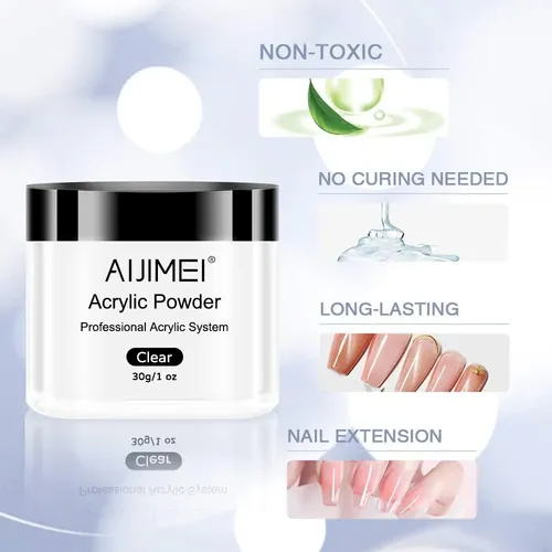 Kit De Uñas Acrílicas Profesional Aijimei Set A