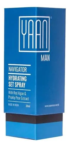 Spray Fijador Hidratante Yaan Con Algas Rojas Y Pera 60 G