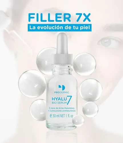 Prodermic Hyalu7 Serum Relleno Arrugas 155% Más Hidratación