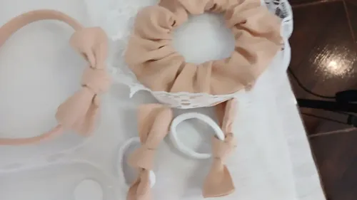 Box De Accesorios Para El Pelo Para Nenas Atemporales Moda Color Rosa Salmón Tusor