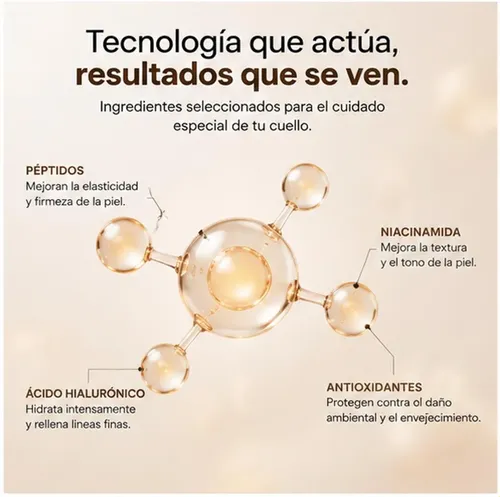 Crema Reafirmante Y Reductora De Líneas Para El Cuello 20 G