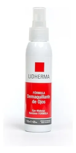Lidherma Desmaquillante De Ojos Removedor Maquillaje 125ml