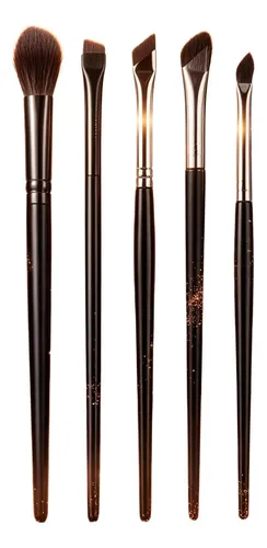 Set De 5 Brochas De Precisión Para Ojos