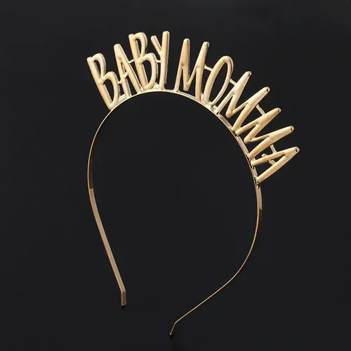 Diadema De Aleación Para El Pelo De Mamá Con Estampado De Le