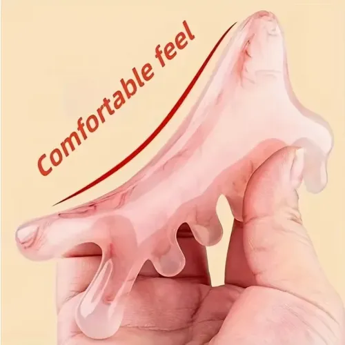 Set De 2/4/6 Piezas De Gua Sha Delfín – Resina Duradera 4 En