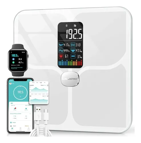 Báscula Corporal Inteligente Ablegrid 400 Lb Bluetooth