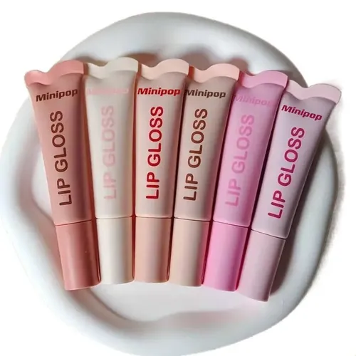 Set De Lápiz Labial Y Aceite Labial De 6 Colores