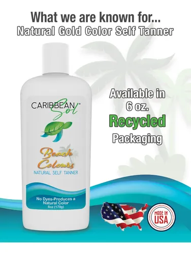 Autobronceador Caribbean Sol Beach Colors Natural, 180 Ml