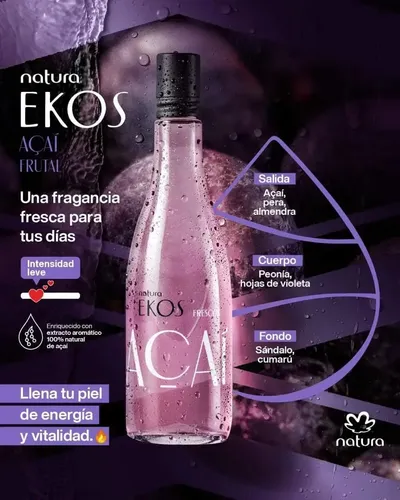 Natura Ekos Frescor Açaí Mujer Eau de toilette 150 ml