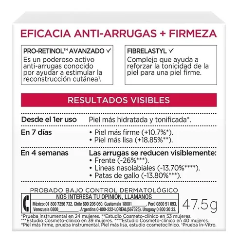 Crema Facial Día L’oréal Paris Revitalift X 50ml