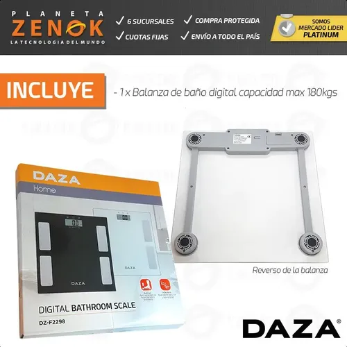 Balanza De Baño Digital Personal Electronica Resistente