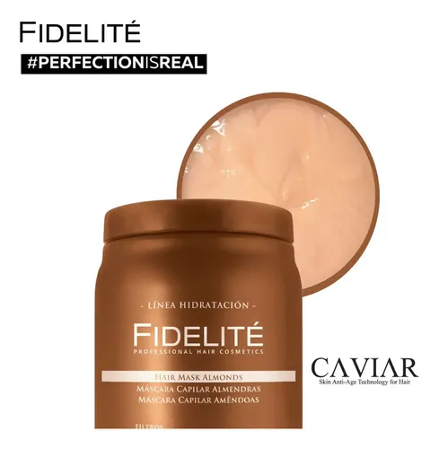 Máscara Capilar Almendras Fidelité X 1000g Línea Hidratación
