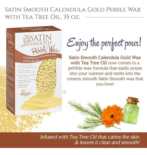 Cera Dura Satin Smooth Calendula Gold  Depilación