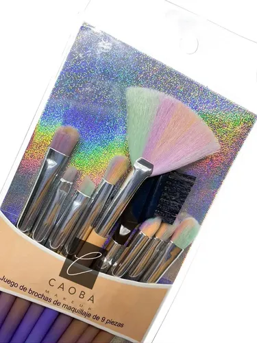 Set 9 Brochitas Unicorn Completo Maquillaje Caobamakeup