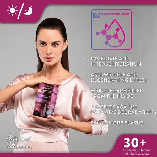 Sérum De Ácido Hialurónico Para Rostro De Farmec, 10 Ampolla Todo Tipo De Piel Día/noche