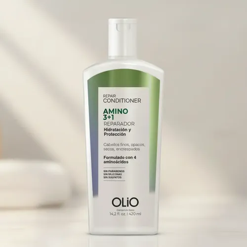 Acondicionador Reparador Amino 3+1 Hidratación X 420ml Olio