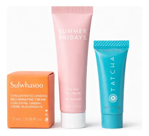 Set Mini Skincare Sulwhasoo Tatcha Summer Fridays
