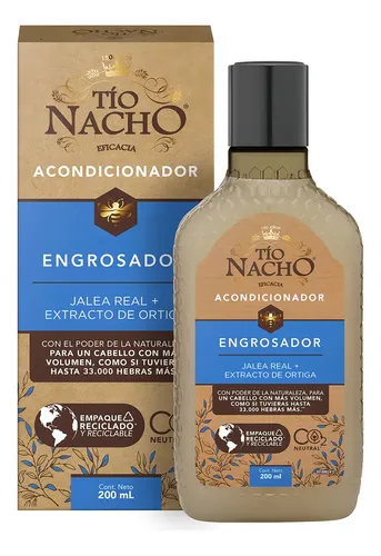 Acondicionador Tío Nacho Engrosador Jalea Real 200 Ml