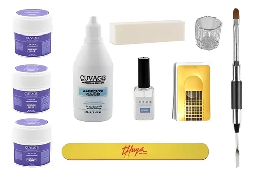 Kit Avanzado Construcción Uñas Esculpidas Gelificadas Gel Uv