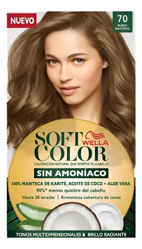 Soft Color Kit De Tintura Semipermanente 70 Rubio Natural