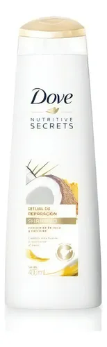 Shampoo Dove Ritual Reparación Coco Y Cúrcuma 400ml