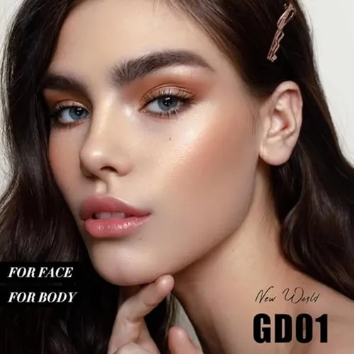 Iluminador Facial En Polvo Focallure Shimmer, Gel A Pow