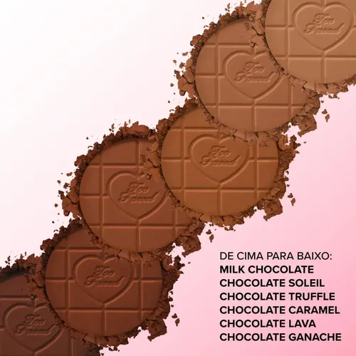 Bronceador en polvo mate Too Faced Chocolate Soleil