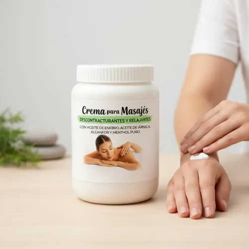 Crema Descontracturante 1 Kg Enebro, Arnica Y Otros Gba