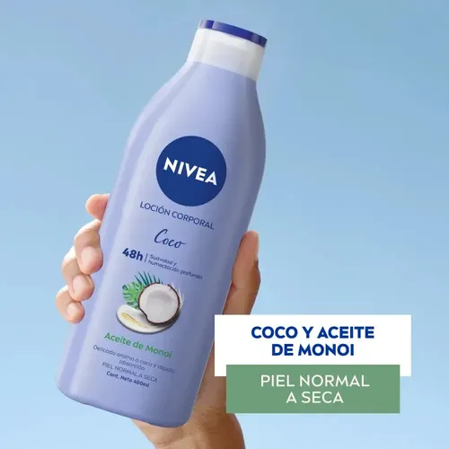Loción Corporal Nivea Coco Y Aceite De Monoi X 400 Ml