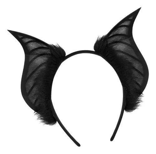 (bk) Diadema Para Cosplay Con Suave Diseño De Orejas De Piel