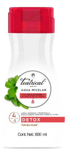 Teatrical Agua Micelar Detox 600ml