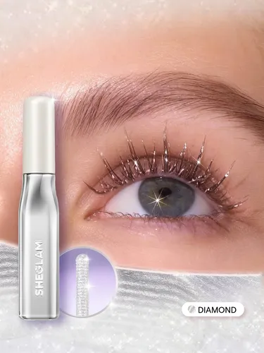 Máscara Sheglam Crystal Gaze Glitter Resistente Al Agua Y De