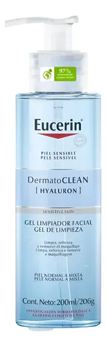 Eucerin Dermatoclean Gel Limpiador Facial X200ml