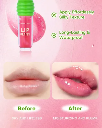 Z/l Brillo De Labios Hidratante Con Agua Fruity Mirror 354